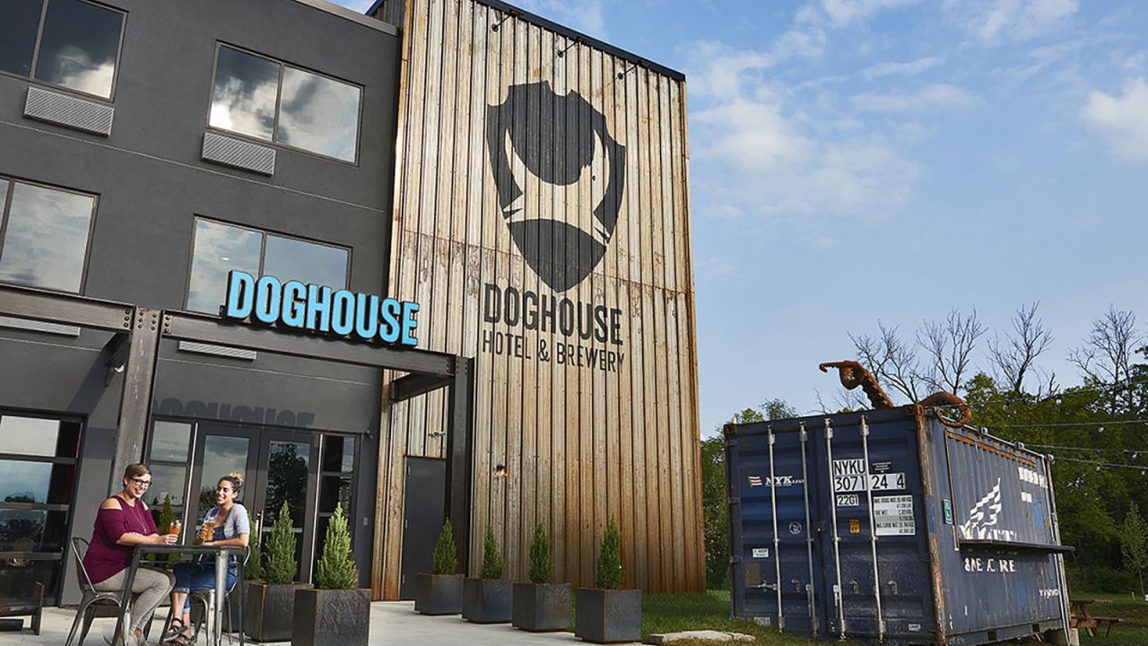 DogHouse: BrewDog Brewery claims it is the world's very first beer hotel.