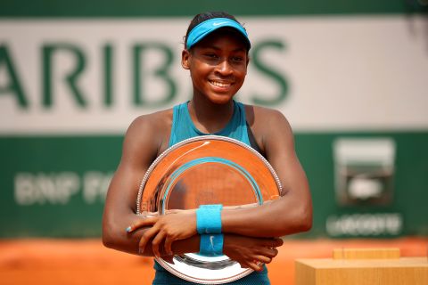 A bright future is being predicted for American star Cori Gauff. Still only 14, Gauff won the French Open junior title earlier this year at Roland Garros.