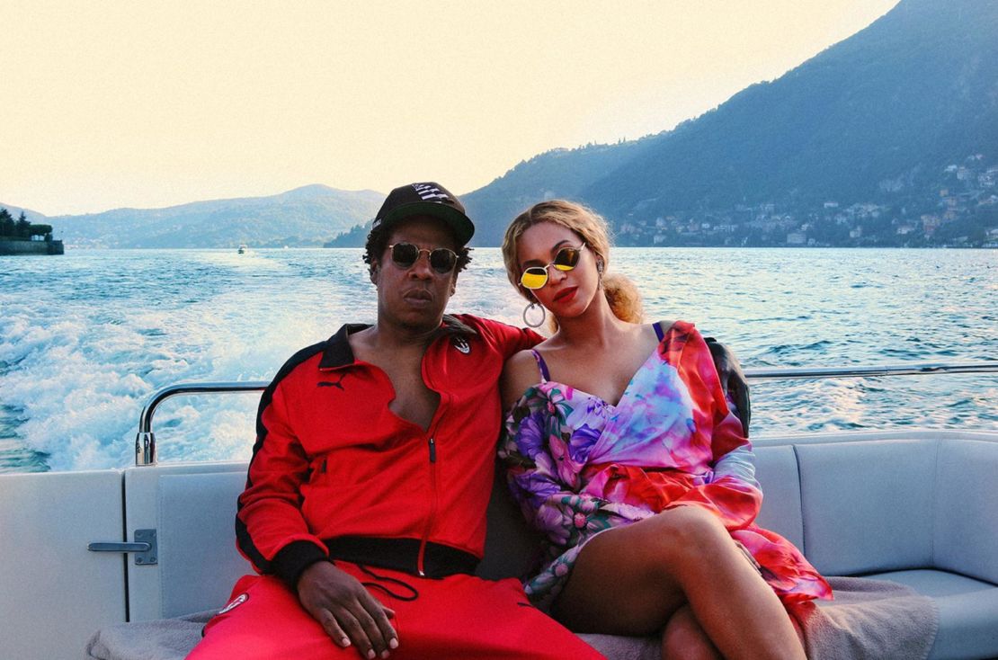 Beyonce and Jay Z reportedly charted Kismet in July.