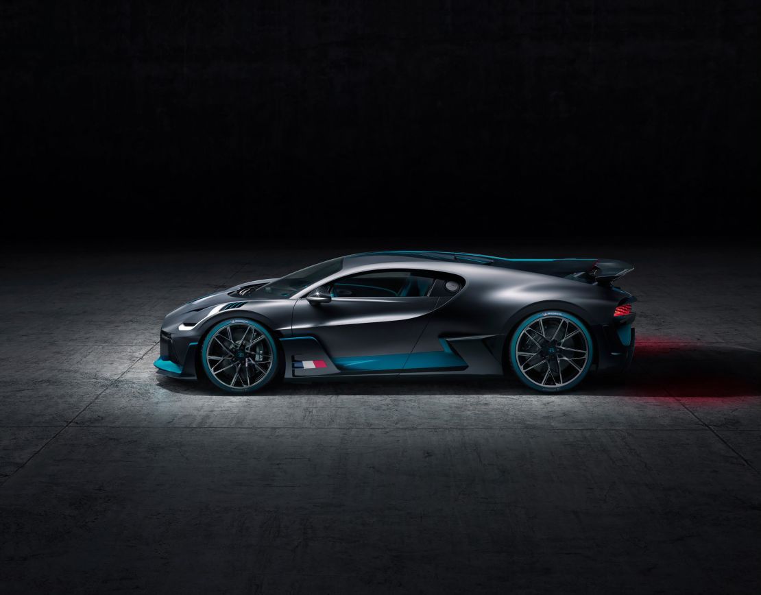 Aerodynamics are still a key factor in the shape of the Bugatti Divo.