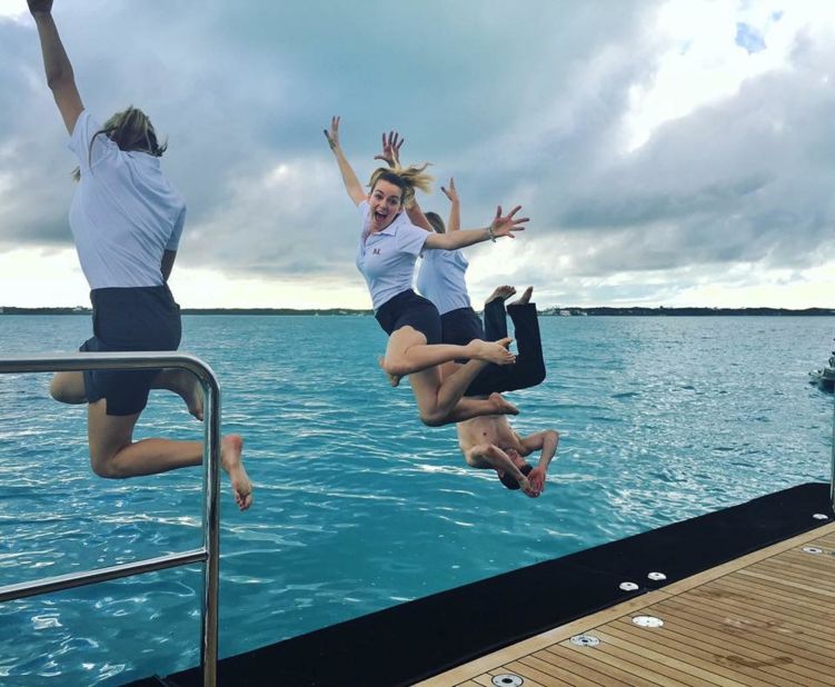 Chelsea Nielsen, like many other yacht stewardess' uses Instagram to document her life onboard and provide advice on what the industry is like.