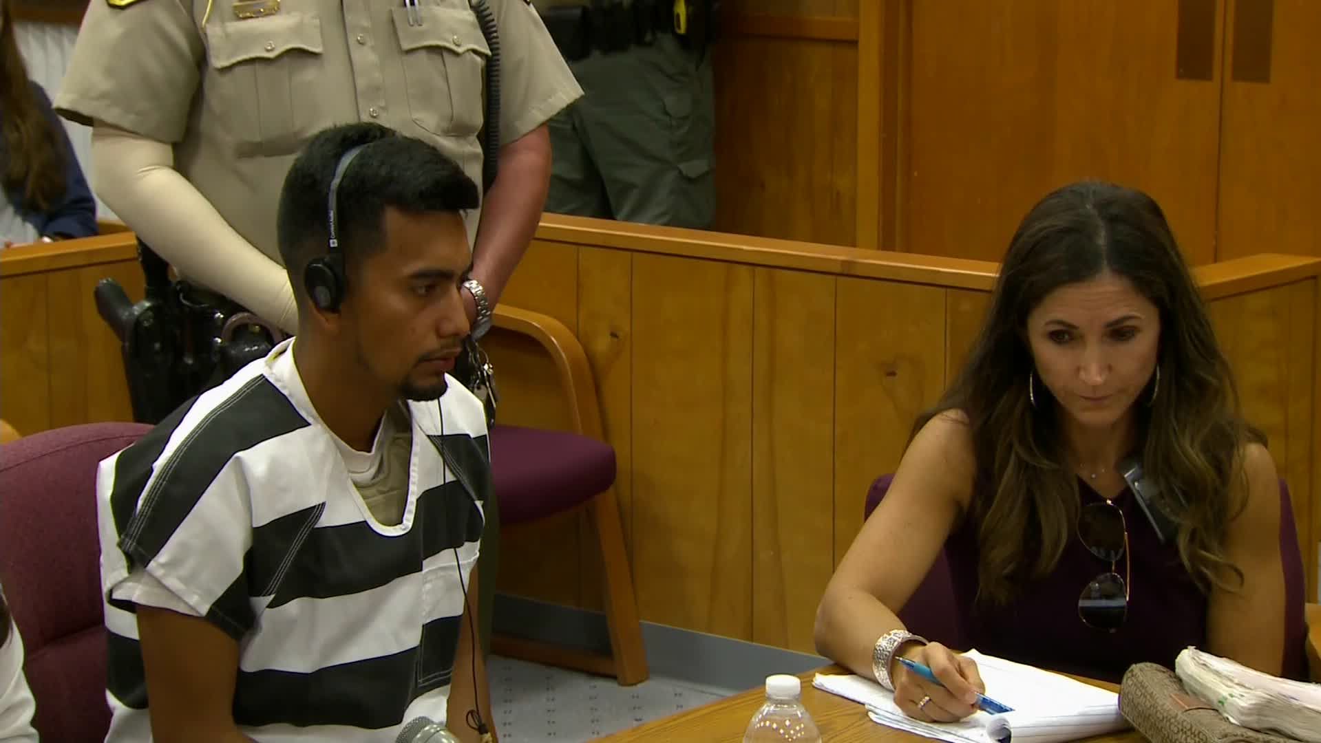 Cristhian Rivera was charged with the murder of Mollie Tibbetts, a 20-year-old college student, in an Iowa court on Wednesday, August 22, 2018.