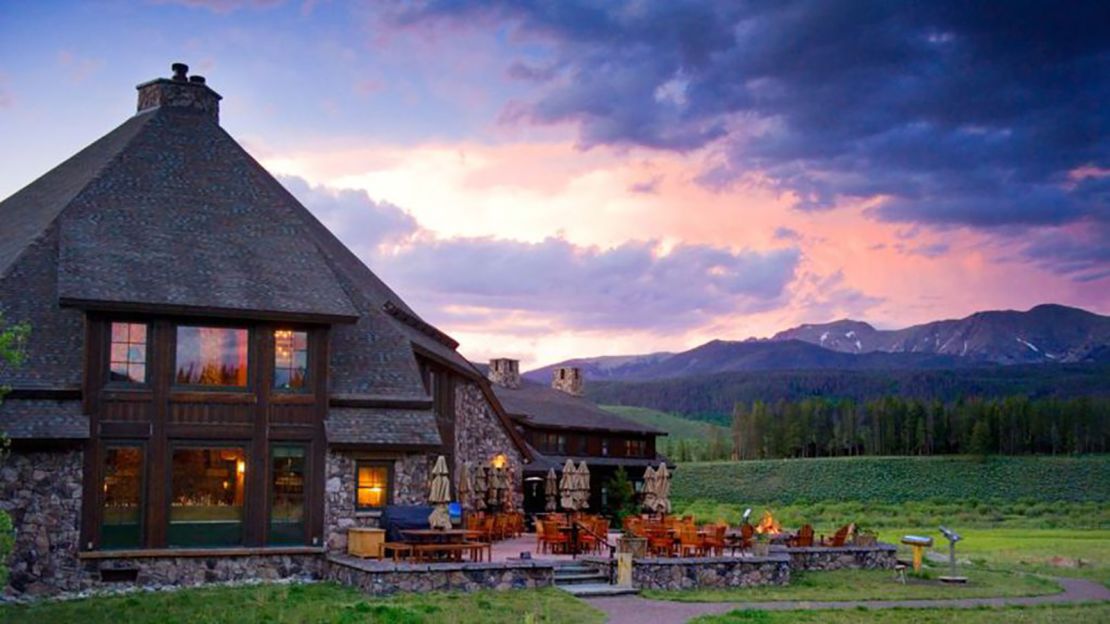 The rustic Devil's Thumb Ranch, site of many Reboot boot camps, offers stunning views of the Colorado landscape.