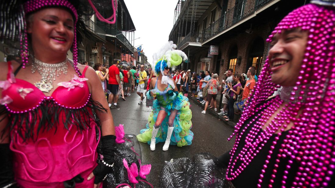<strong>Southern Decadence (New Orleans): </strong>While this event is sometimes referred to as the "gay Mardi Gras," Gordon Summer, a producer and creative mastermind behind the celebration, promises that they are inclusive and even offer family-focused options so everyone can enjoy the splendor.