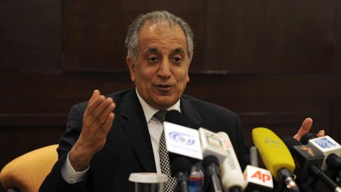 Zalmay Khalilzadin Kabul in 2009.