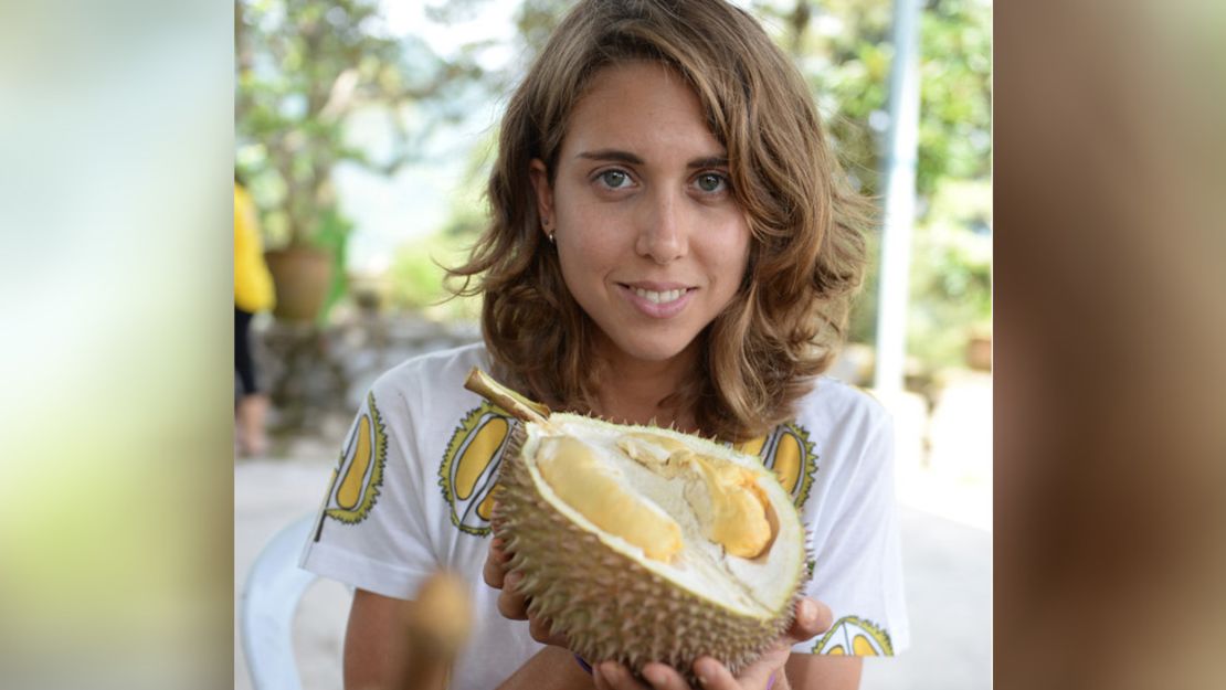 Lindsay Gasik says she's obsessed with durians.
