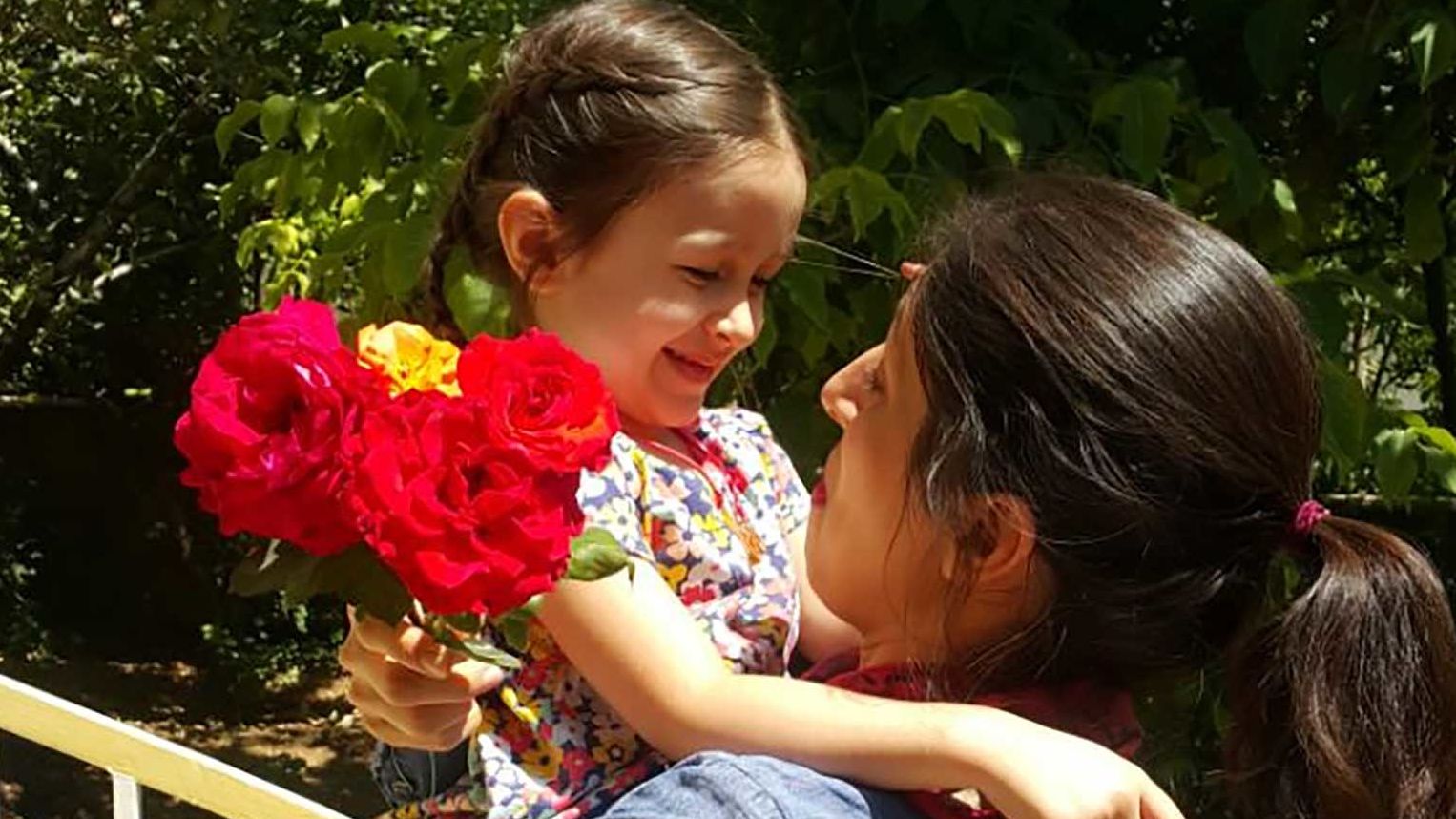 Nazanin Zaghari-Ratcliffe was temporarily reunited with her daughter Gabriella in Iran on Thursday.