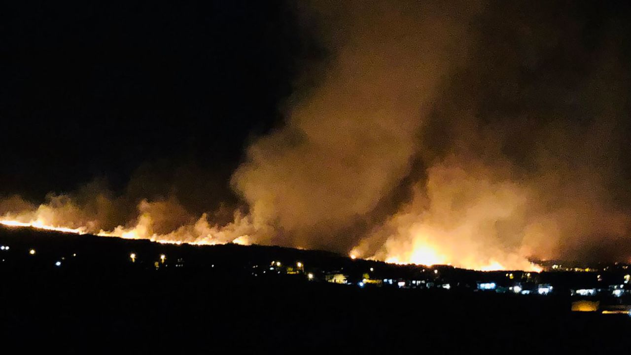 A brush fire near Lahaina's Kauaula Valley in Maui has forced evacuations.  