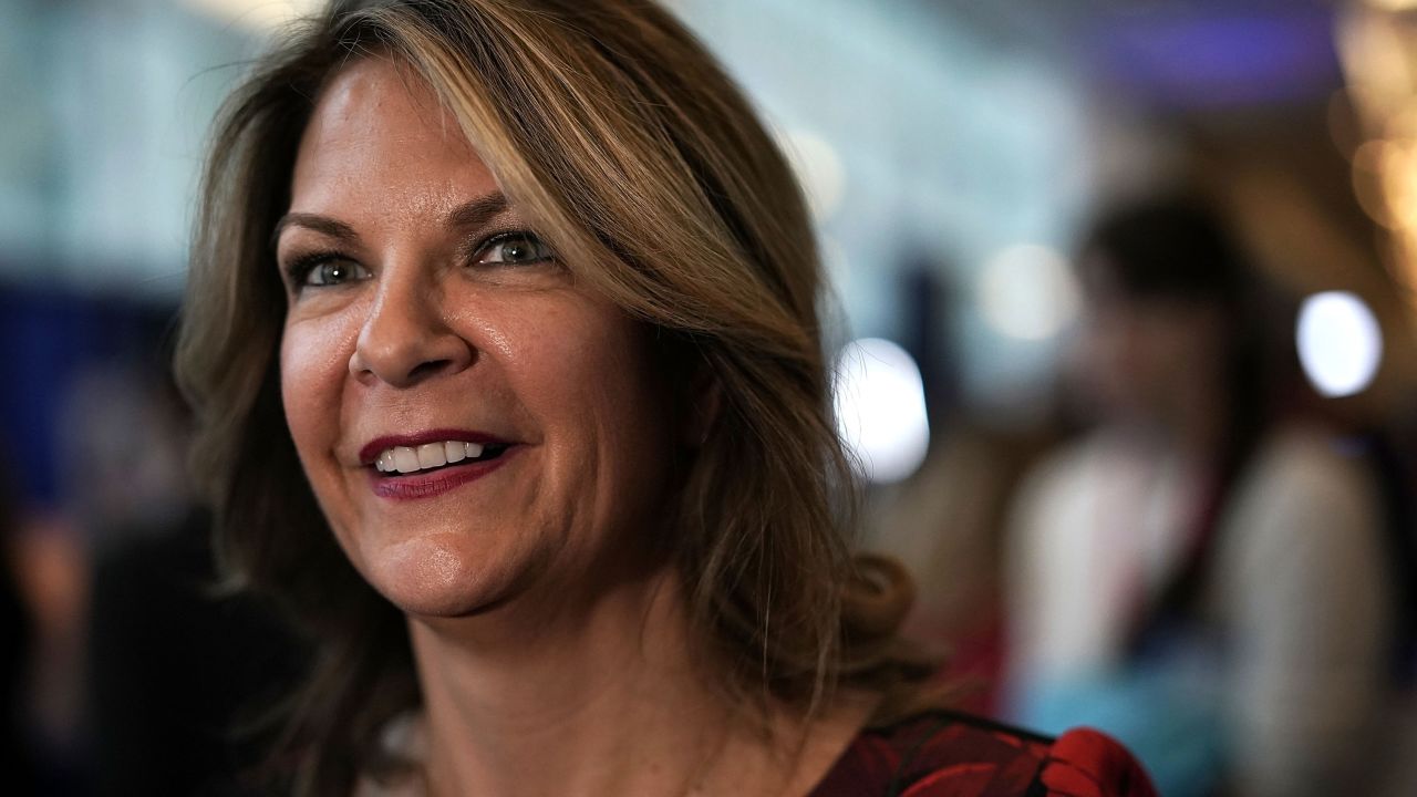 Kelli Ward attends the Conservative Political Action Conference on February 22, 2018, in National Harbor, Maryland.