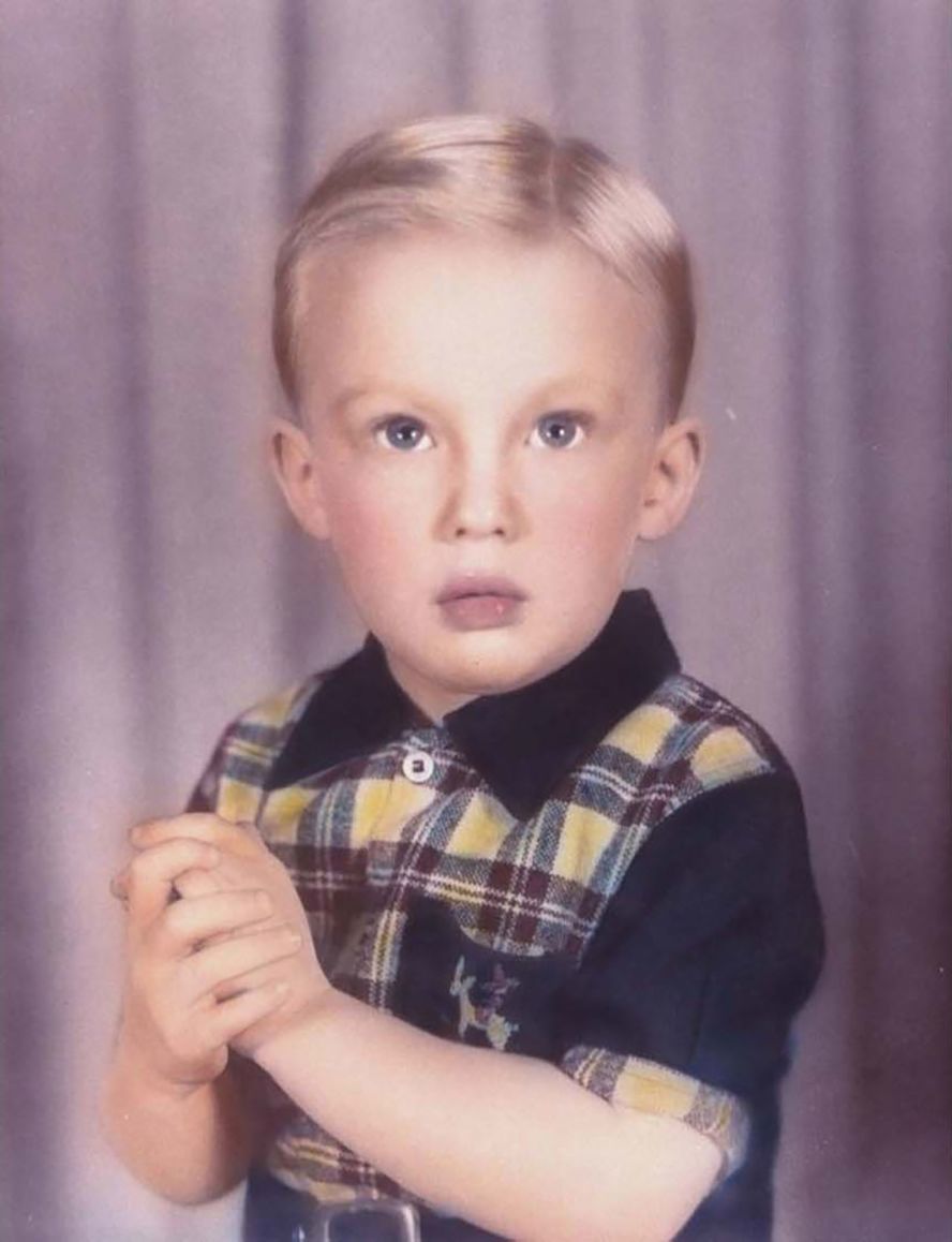 Trump at age 4. He was born in 1946 to Fred and Mary Trump in New York City. His father was a real estate developer.