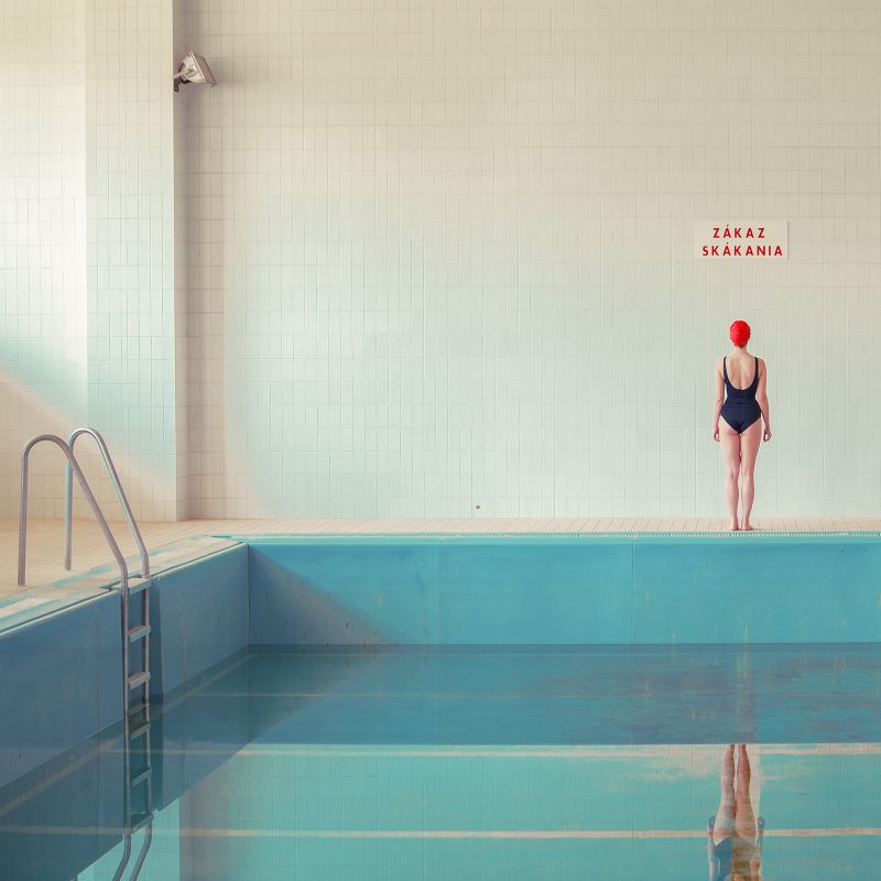 Maria Švarbová finds beauty and serenity in swimming pools | CNN