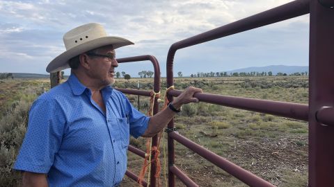 Erminio Martinez's family has lived in Taos County for several generations.