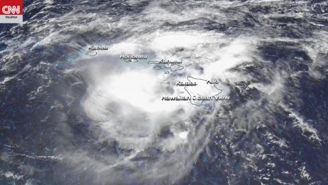 Hurricane Lane Satellite Image 082418 5p