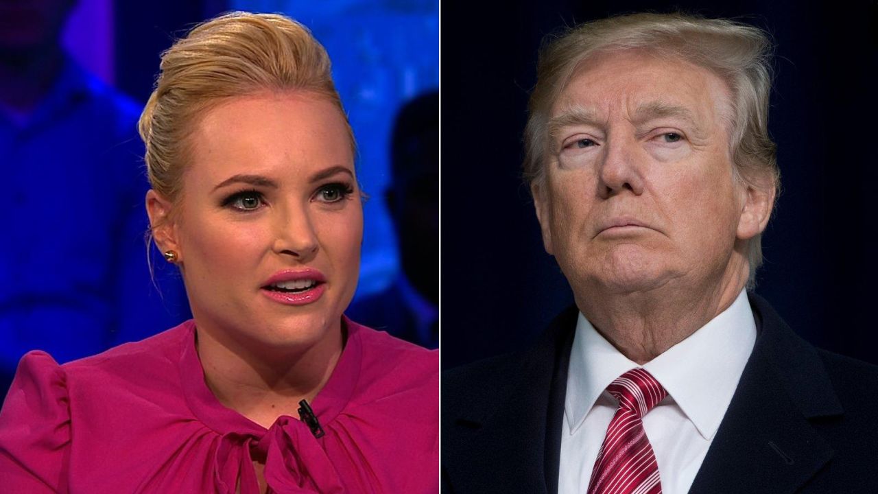 donald trump meghan mccain split