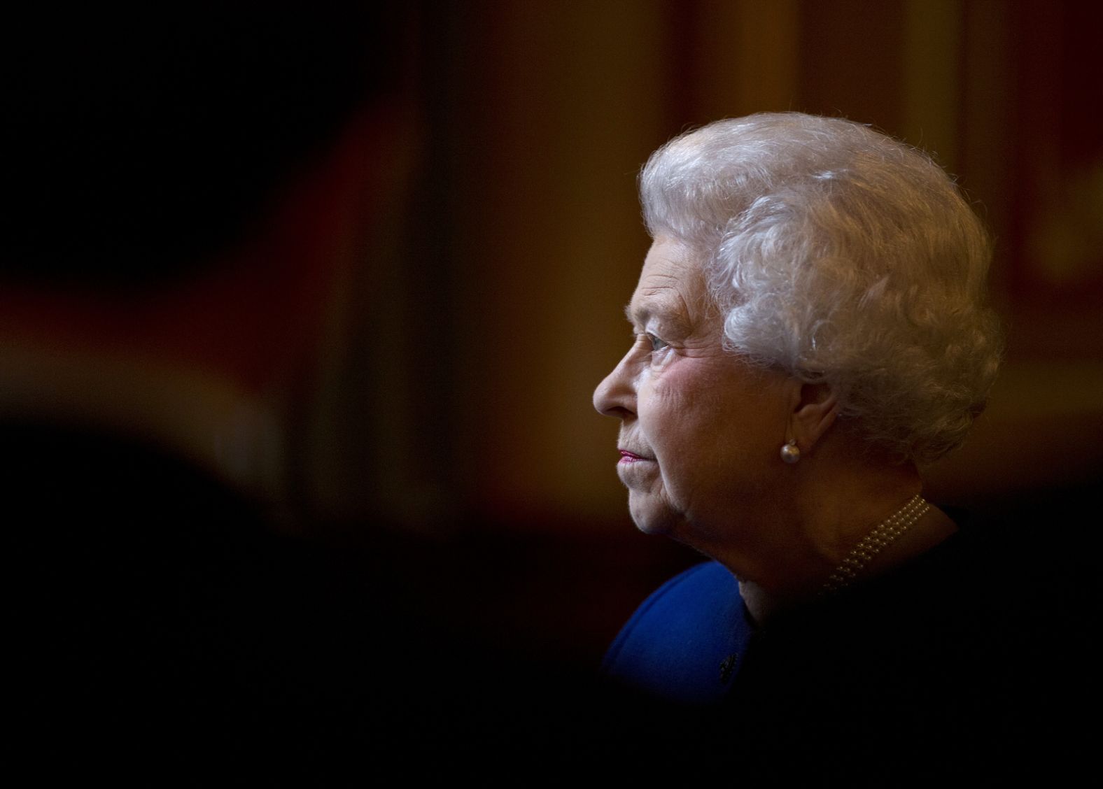 The Queen tours the Foreign and Commonwealth Office in London in December 2012.