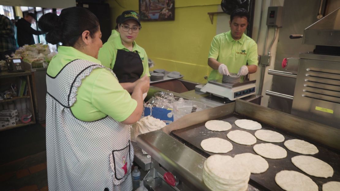 La Palma Mexicatessen makes its own tortillas, huaraches and more.