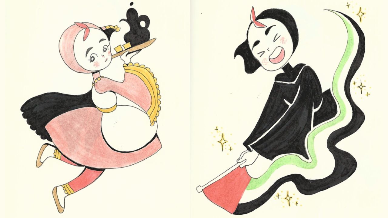 Fatma Almheiri's sketches of Emara.