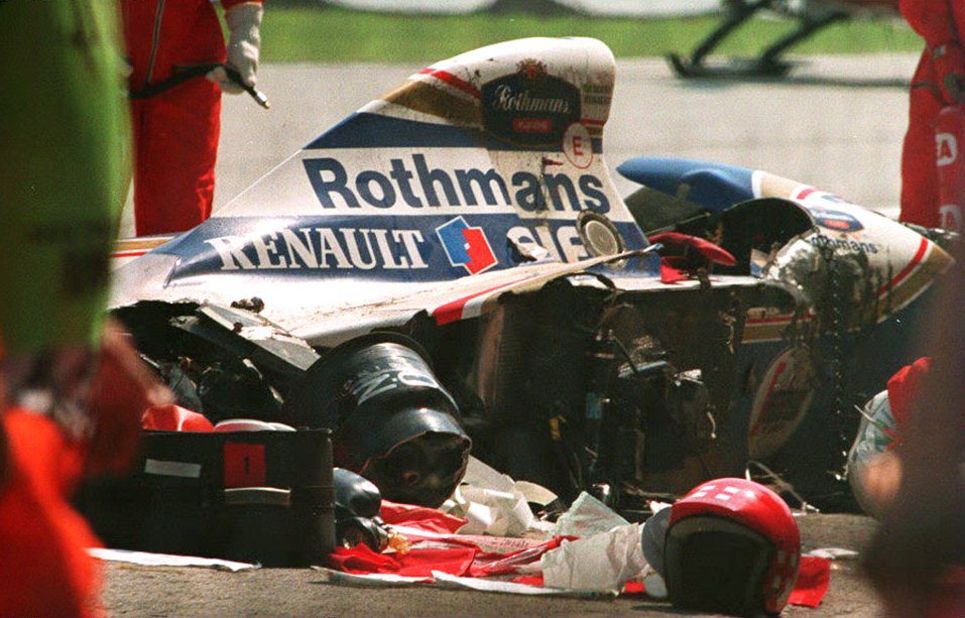 Ayrton Senna's death during the 1994 San Marino GP, the day after fellow driver Roland Ratzenberger was killed in qualifying, shocked the world. A three-time world champion, the Brazilian is still regarded as one of the greatest drivers ever. Senna's death resulted in widespread changes, including limiting engine size and power and raised cockpits sides to offer drivers more protection. Suspension also changed to prevent wheels from becoming disconnected from the front wing.