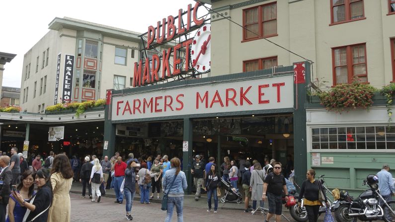 <strong>Pike Place Market:</strong> The city's most iconic attraction (OK, besides the Space Needle) is a place where you're as likely to spot locals as tourists.