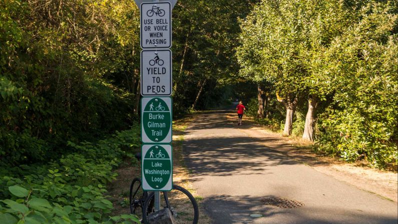 <strong>Burke-Gilman Trail:</strong> Hike some or all of the 27-mile path, stopping at breweries and lookouts along the way.