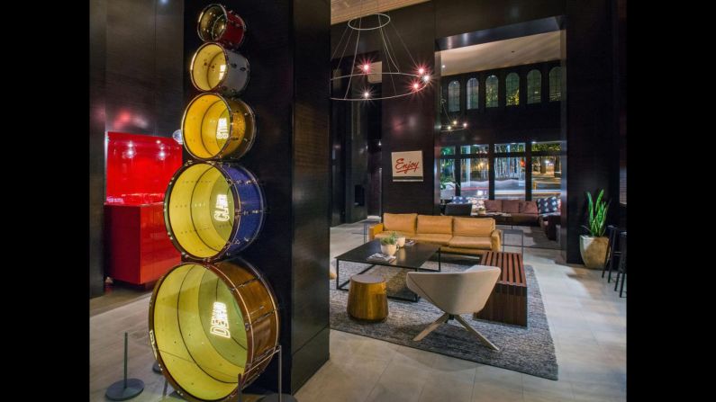 <strong>Hotel Max:</strong> Music and design lovers will love this funky downtown stay.