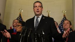  Rep. Tim Ryan (D-OH), speaks to the media after the House Democratic leadership elections on Capitol Hill, November 30, 2016