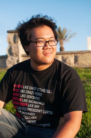"When we have faith in God, he will set things moving for us in ways that we cannot even imagine," California college student, Kenneth, told Guzman.