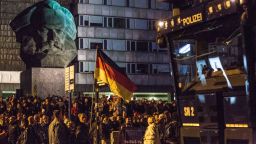 August 27, 2018 Neo-Nazis and leftist protesters took to the streets of Germany's Chemnitz after a murder involving migrants after the stabbing of 35 year old German Daniel H. at the town celebrating, Chemnitz, Germany - 27 Aug 2018* (Credit Image: © Kietzmann/Action Press via ZUMA Press)