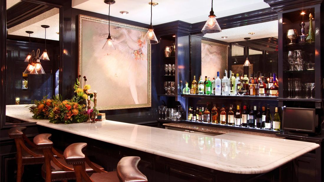 Gorgeous travel bar. Still not sure I see the need. Isn't there a bar  nearby?
