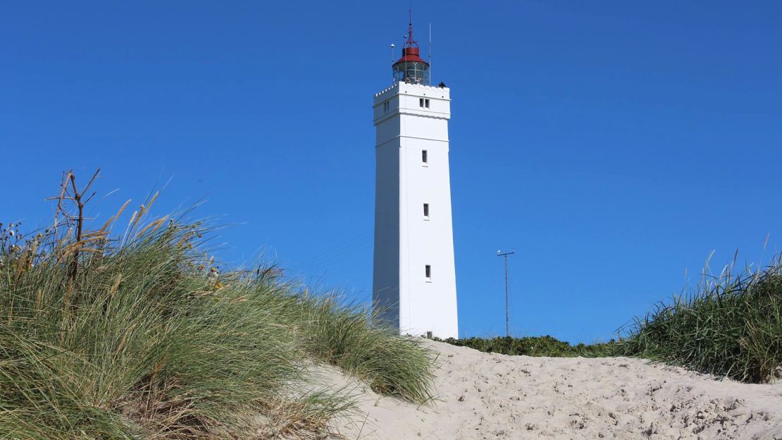 Blaavand Beach is based close to Blåvandshuk Lighthouse.