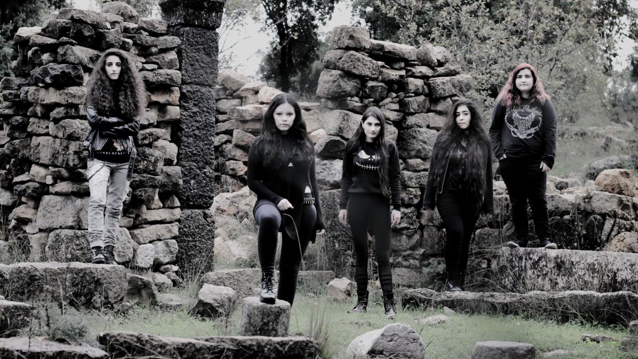 Slave To Sirens, one of the few all-girl metal bands in the Middle East, was formed in 2016 in Lebanon.