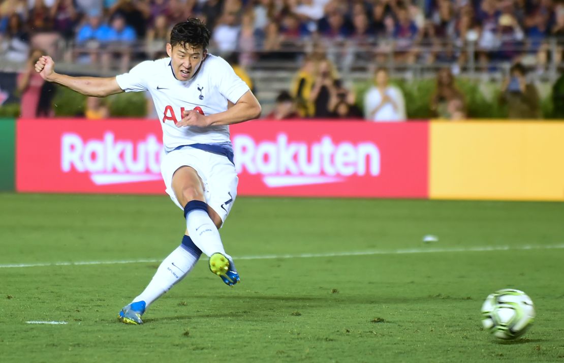 Son Heung-Min has made more than 100 appearances for Tottenham since joining in 2015.