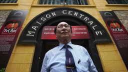 Tran Trong Duyet, 85, former Director of the Hoa Lo Prison, otherwise known as the 'Hanoi Hilton', where John McCain was held as a prisoner of war.