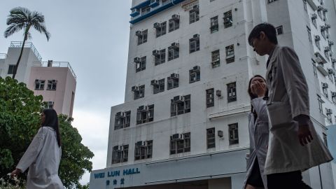 Cheung was the warden at HKU's Wei Lun Hall residency, which was searched by police this week.