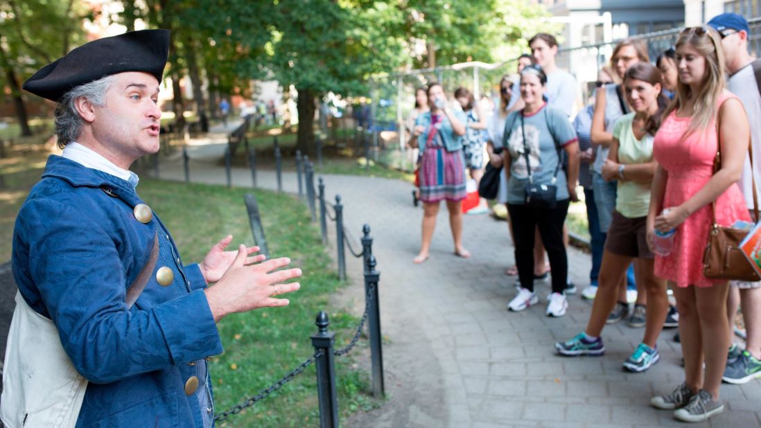 <strong>Boston National Historic Park, Massachusetts</strong><strong>:</strong> Eight sites, including Faneuil Hall, comprise this historic walking tour.