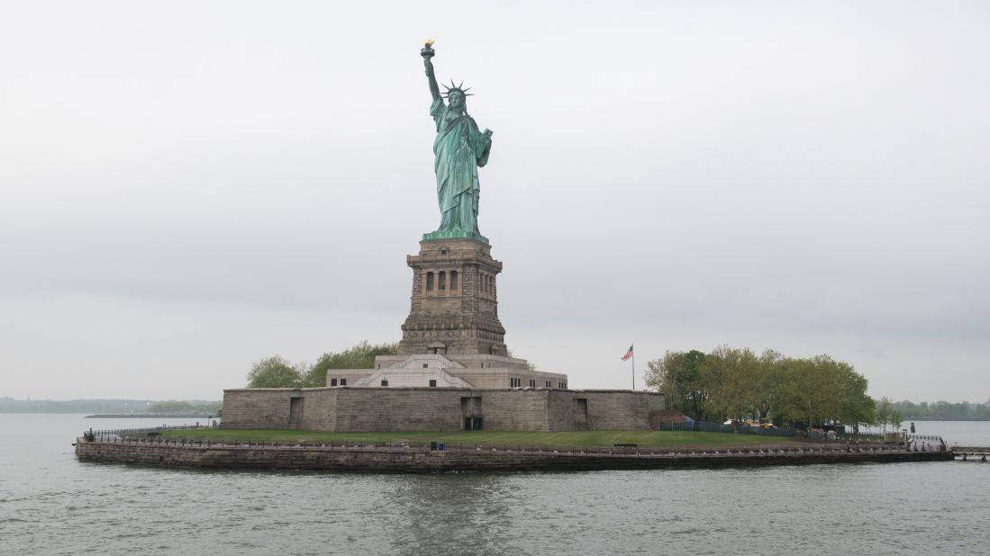 <strong>Statue of Liberty National Monument, New York City:</strong> In addition to being a national park, Lady Liberty is a UNESCO World Heritage Site.