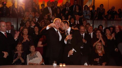 Bill White and Bryan Eure at their wedding.