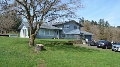The Hart family home in Woodland, Washington