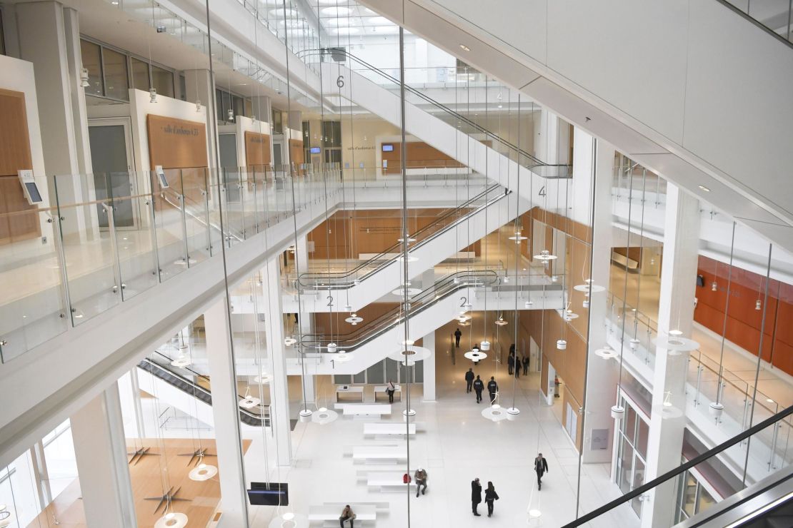 Piano's courthouse in Paris' Batignolles neighbourhood opened in April 2018.