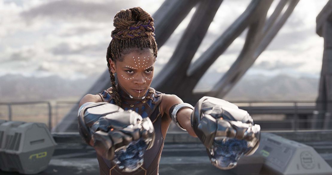 Letitia Wright in 'Black Panther'