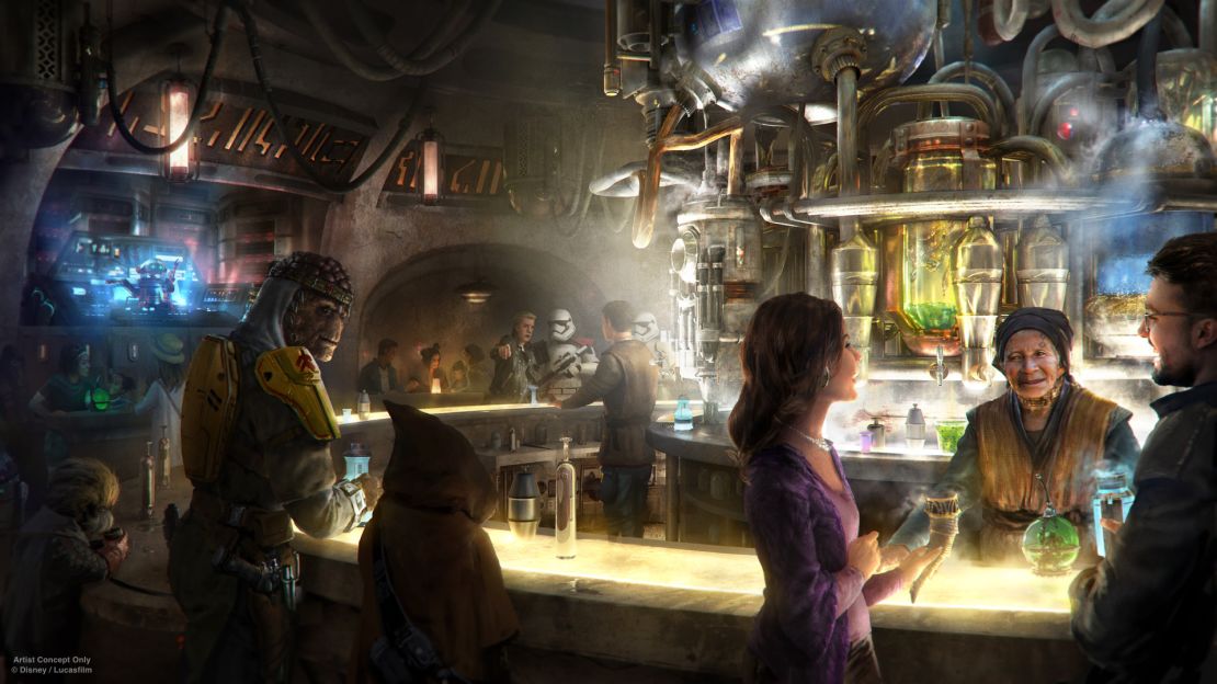 Oga's Cantina will be part of the new "Star Wars: Galaxy Edge" add-on.