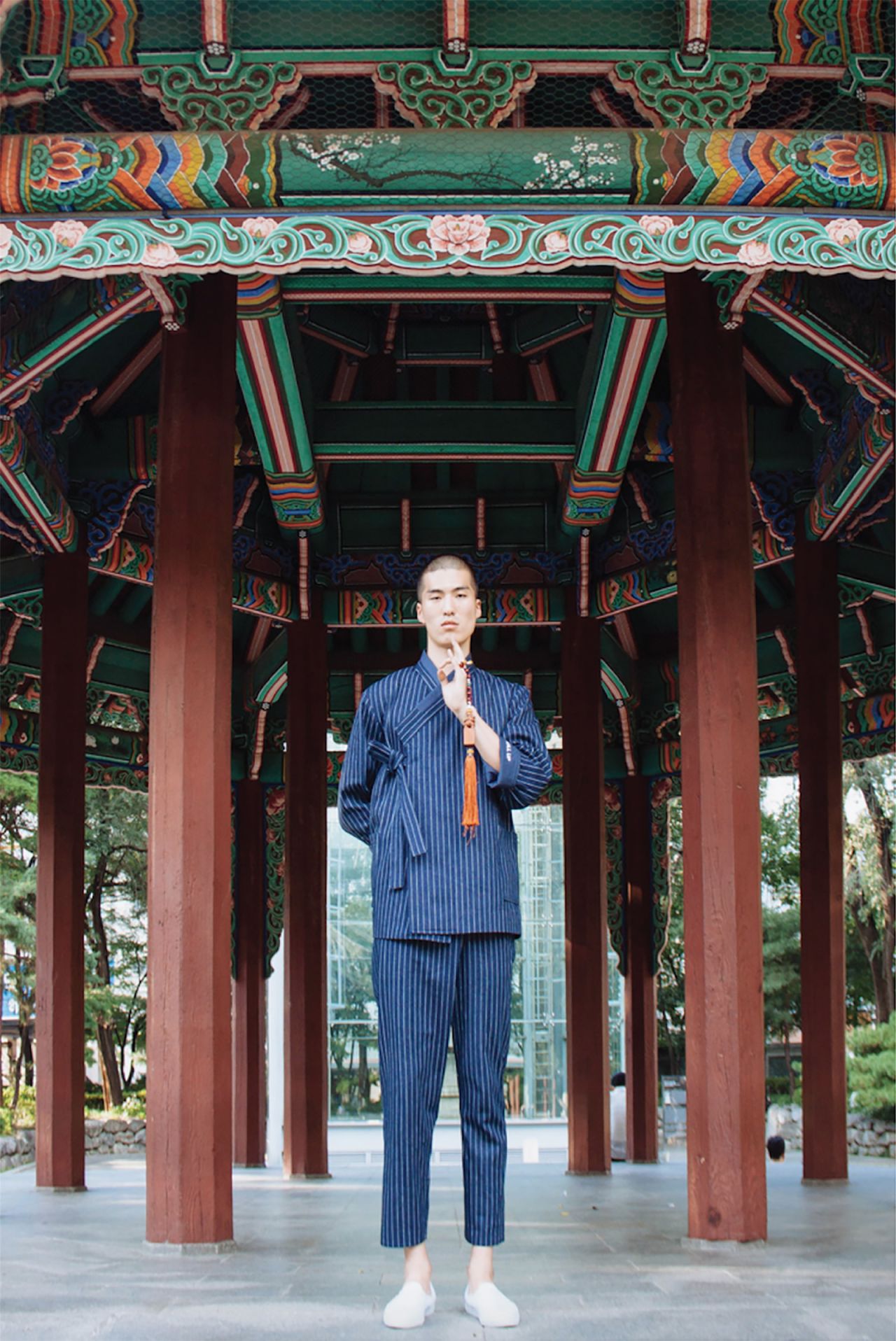 Sundae School draws on the silhouettes of the country's traditional attire.
