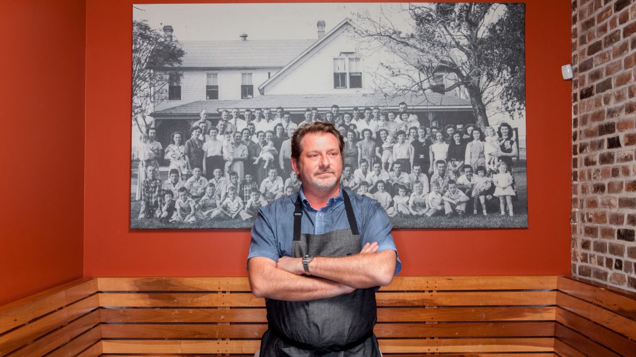 Family Meal: New Orleans Donald Link portrait photo. Photo credit: Brent Humphreys