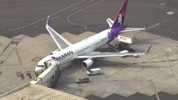 Hawaiian Airlines Flight 23 had 256 passengers aboard the Boeing 767.