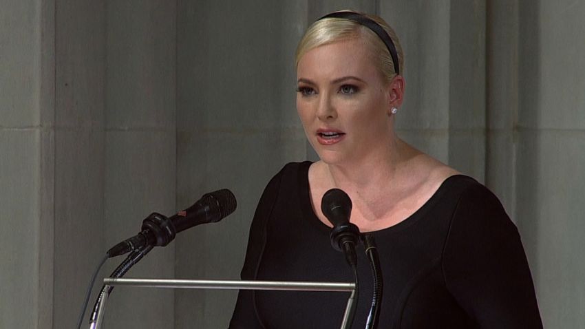 Meghan McCain father funeral
