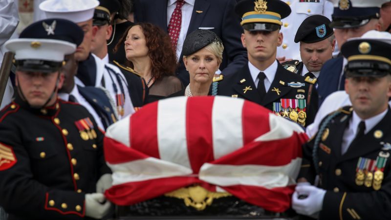 Cindy McCain calls on people to ‘get into the arena’ to honor late ...
