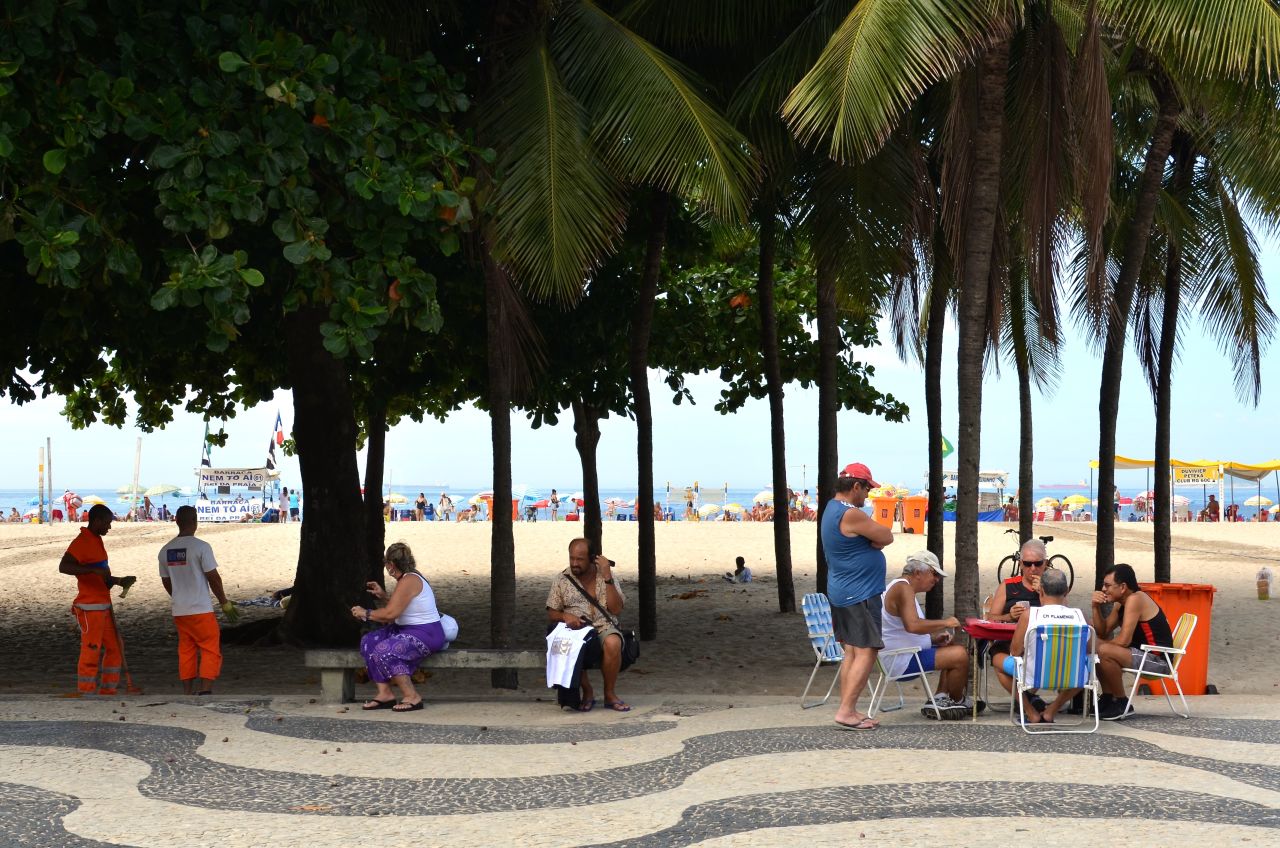 <strong>Copacabana Beach Promenade (Brazil): </strong>A masterpiece of Brazilian post-modern architecture, Rio de Janeiro's iconic beach walk was designed by Roberto Burle Marx.
