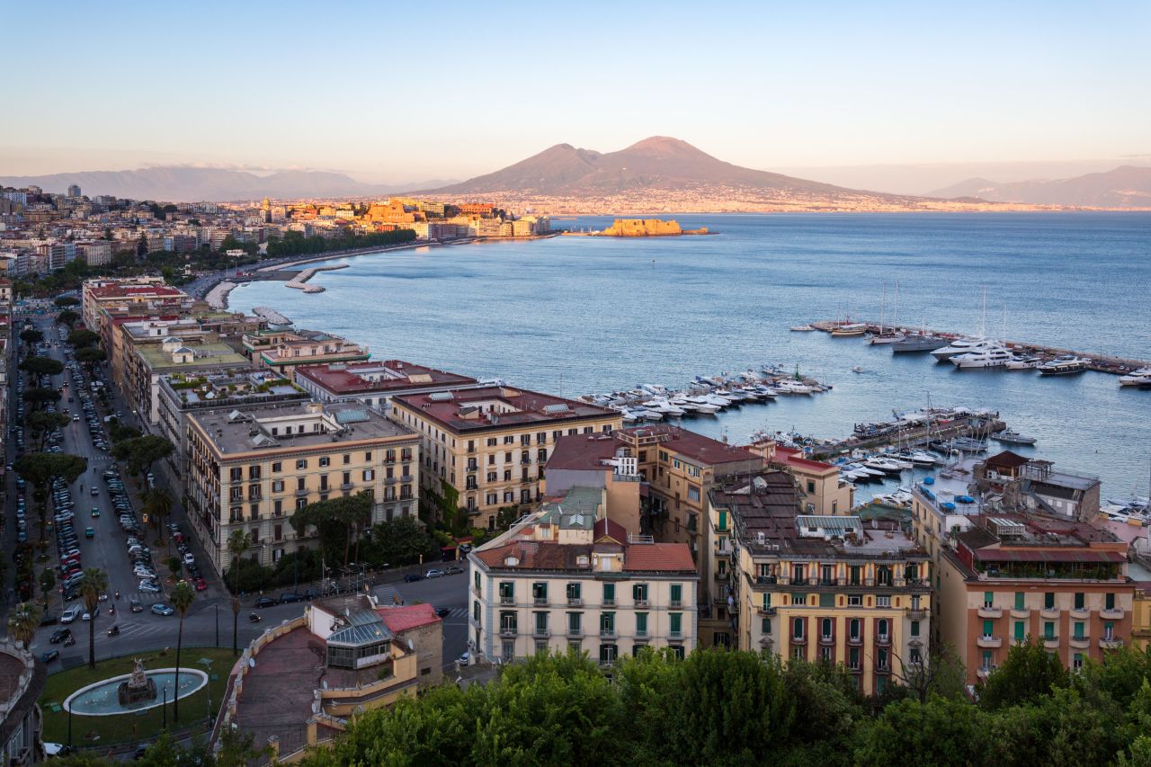 <strong>Lungomare (Italy)</strong>: With views across the Bay of Naples to Mt Vesuvius and the Isle of Capri, the Lungomare promenade can match just about any boardwalk when it comes to landscapes. 