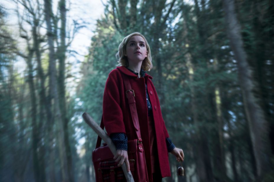 This coming-of-age story tells the beginnings of Sabrina the Teenage Witch, played by "Mad Men" alum Kiernan Shipka. The dark series draws influence from "Rosemary's Baby" and "The Exorcist," and is far from the Melissa Joan Hart-born Sabrina you remember from the late 90's. 