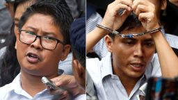 Reuters journalists Wa Lone and Kyaw Soe Oo sentenced in Myanmar to seven years imprisonment